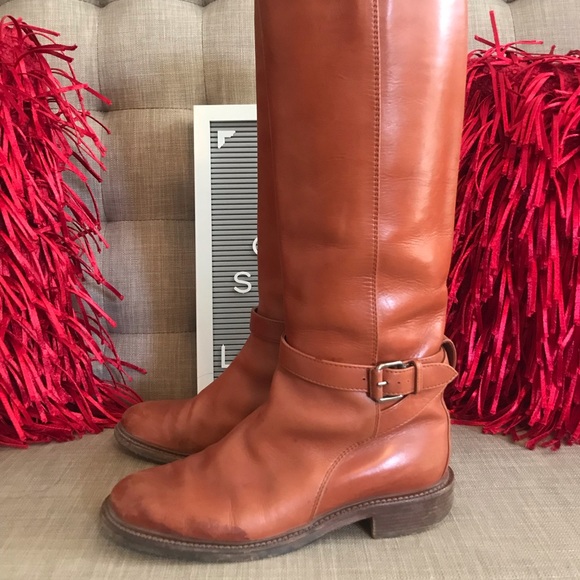 Celine Brown Leather boots - Picture 6 of 11